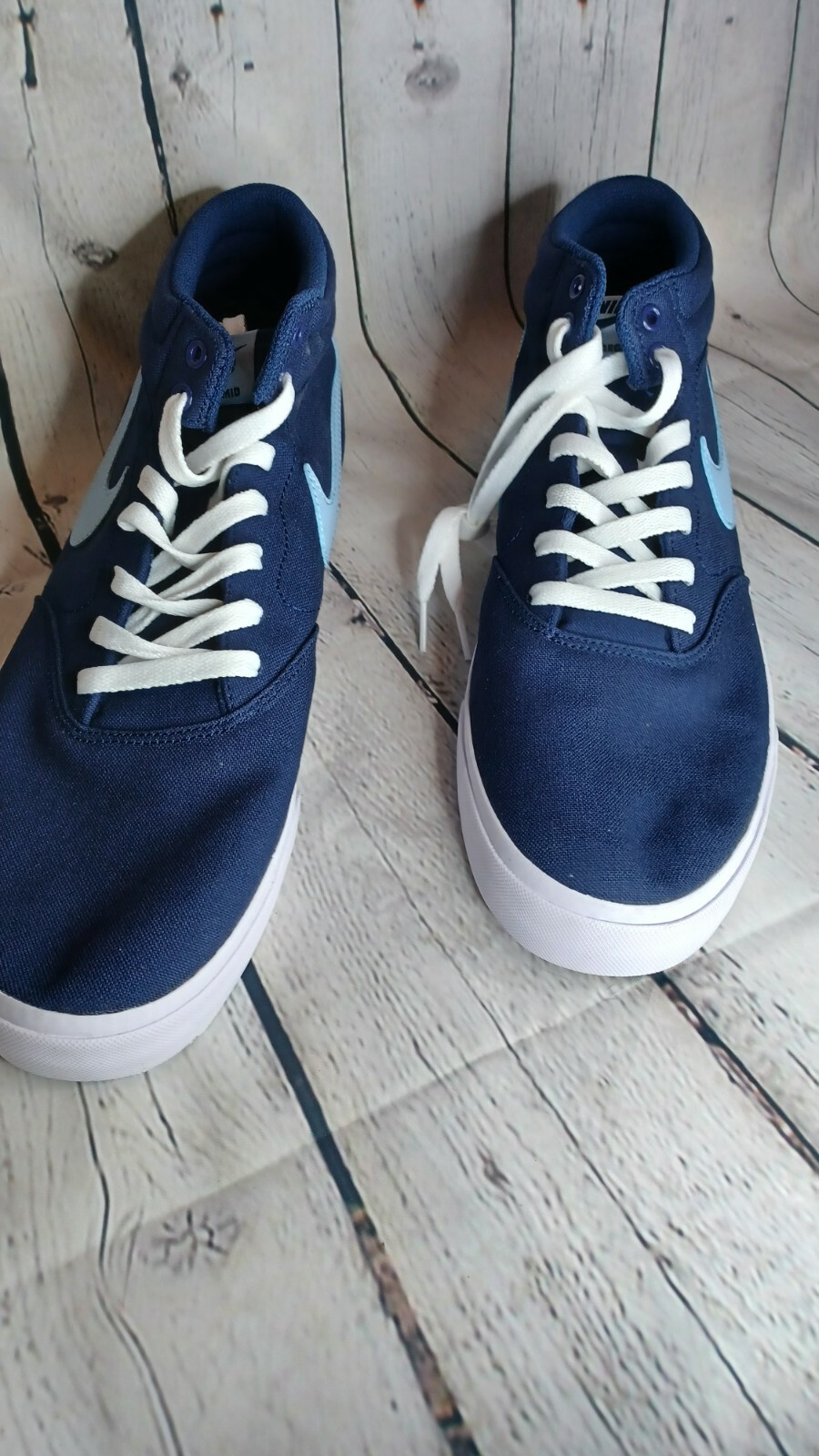 nike sb charge mid canvas navy